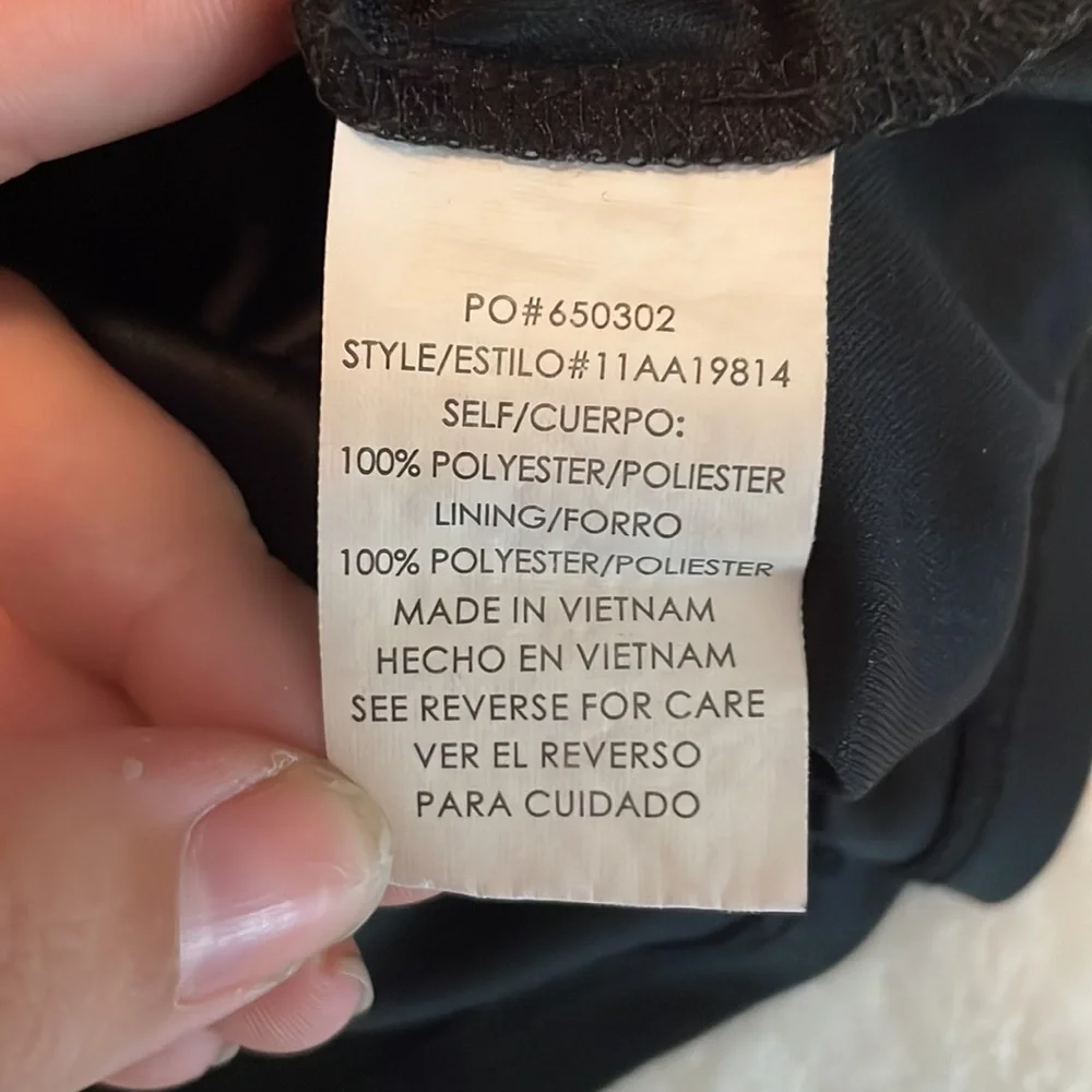 Black Lace Back Romper size XS - Picture 8 of 10